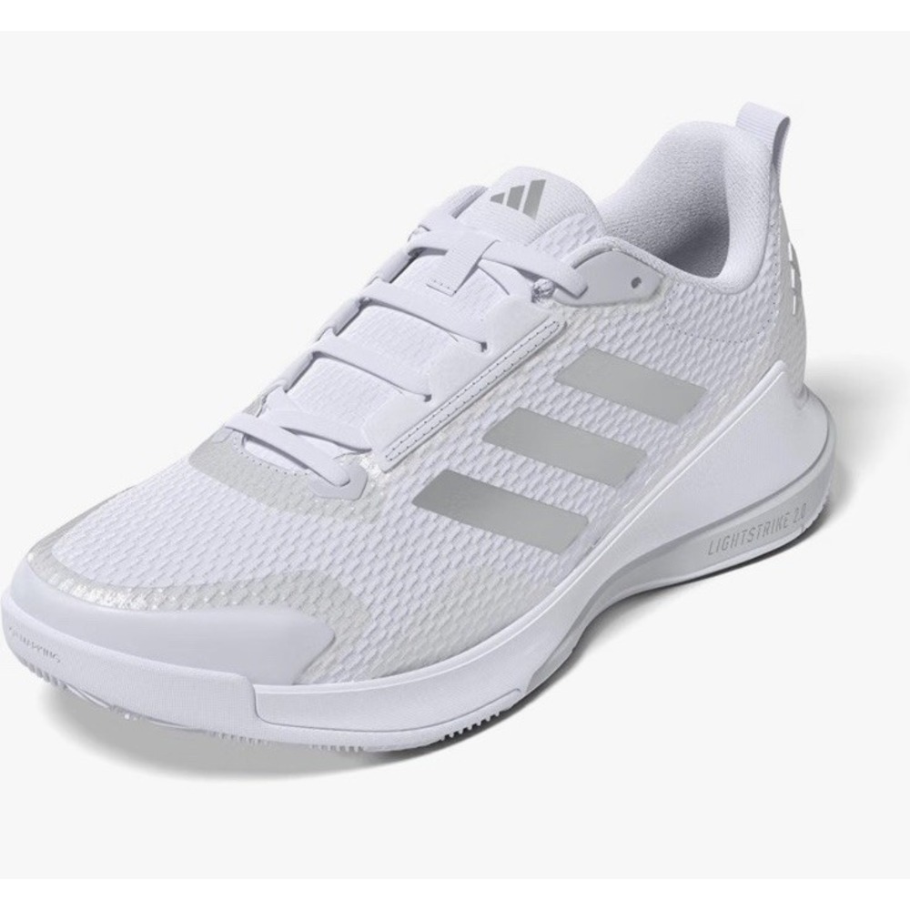 NWT adidas Womens Novaflight 2 Indoor Sneakers Shoes - White Size 15